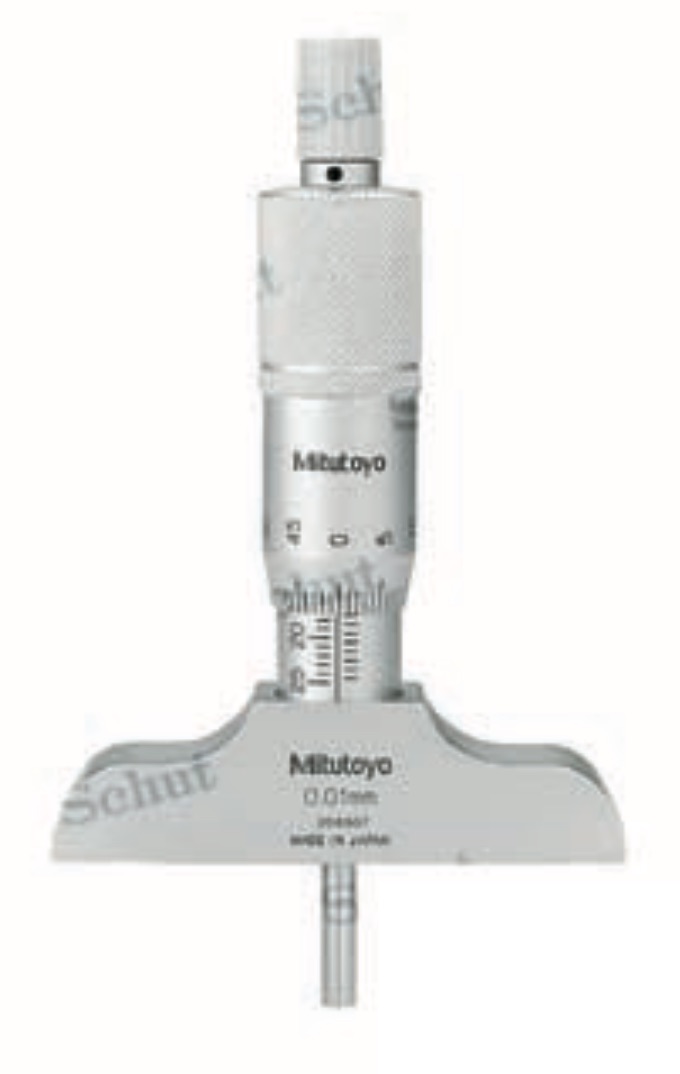Mitutoyo analog mikrometer för djupmätning 0-100 mm