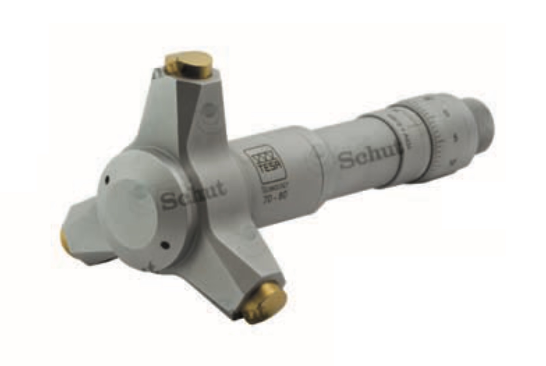 TESA Imicro analog invändig trepunktsmikrometer för Holtest, Ø5,5–6,5 mm