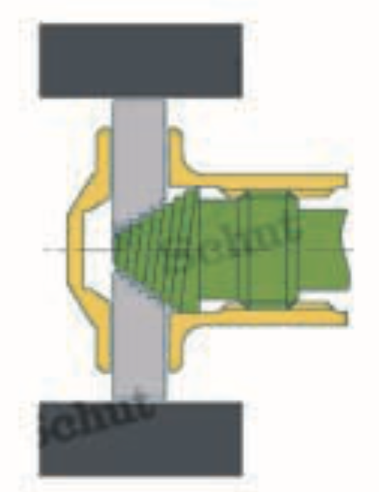 TESA Imicro Digital Capa invändig trepunktsmikrometer för Holtest, Ø35–40 mm