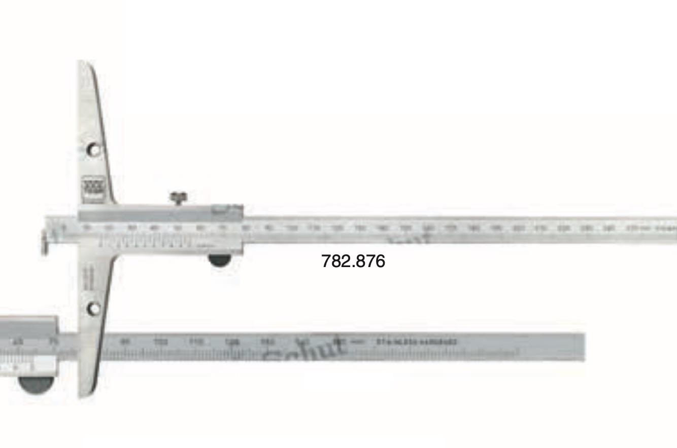 Analogt djupskjutmått 150 mm/0,05