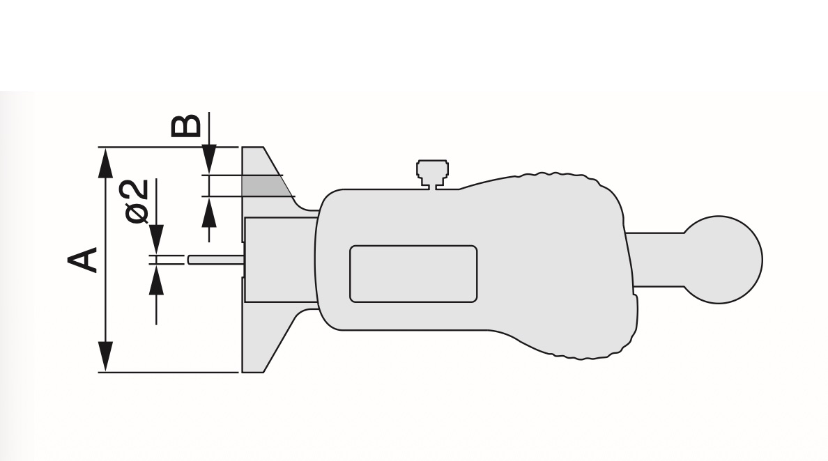 TESA TWIN-CAL IP67 0-25 mm