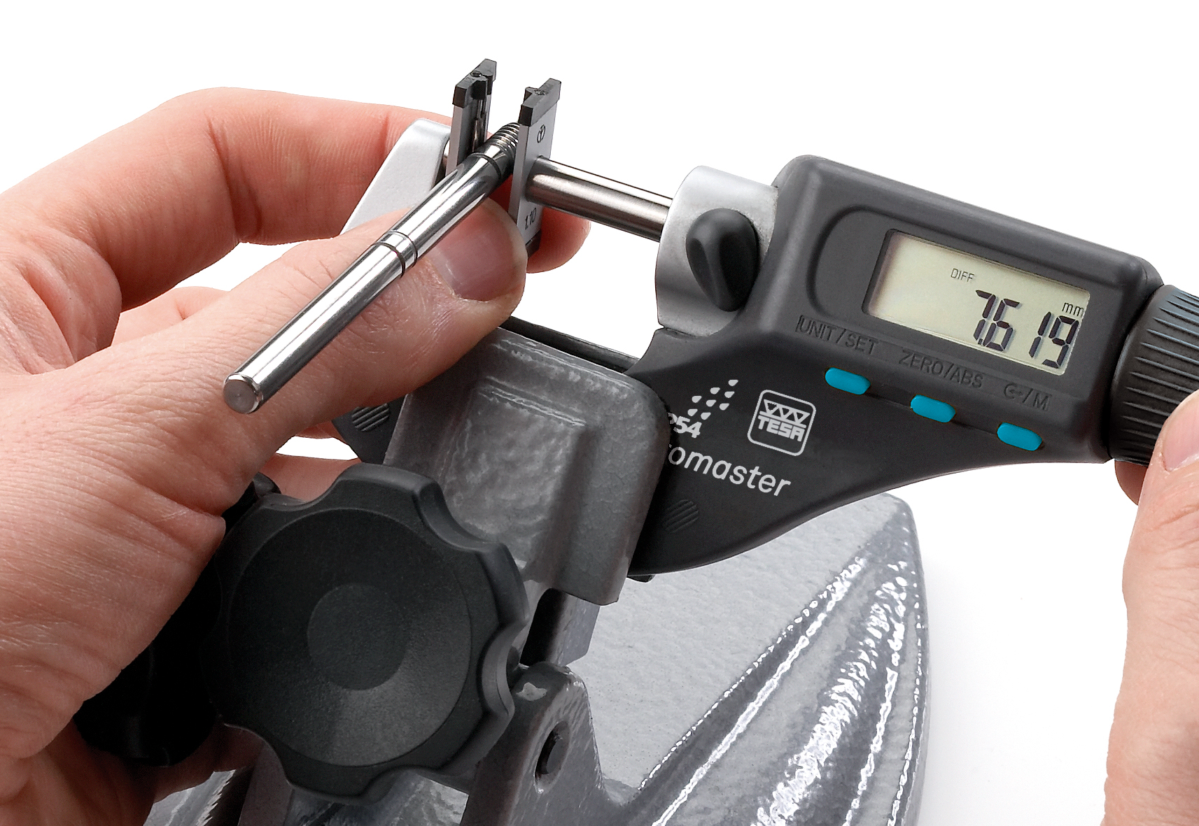 Sats med gängmätnings-trådar 0,895 mm / mätyta 6,35 mm