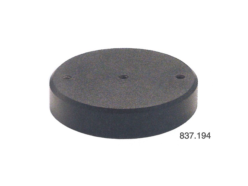 Stålbas ø100x20 mm