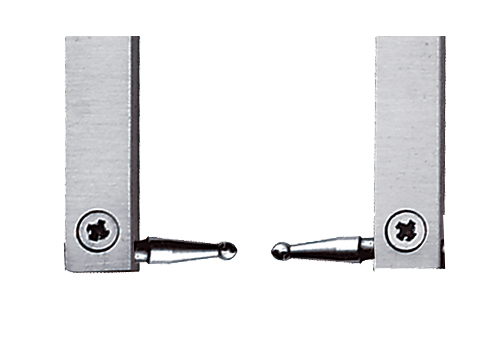 Universellt digitalt skjutmått med utbytbara mätspetsar