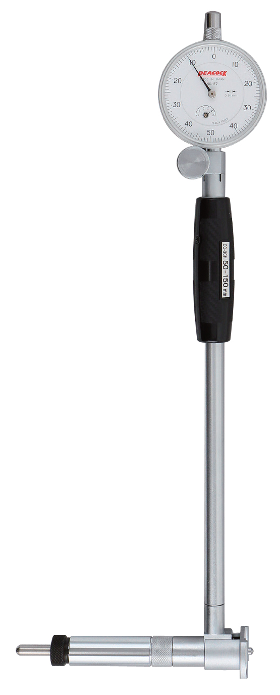 Peacock mätinstrument med analog indikatorklocka för invändig mätning