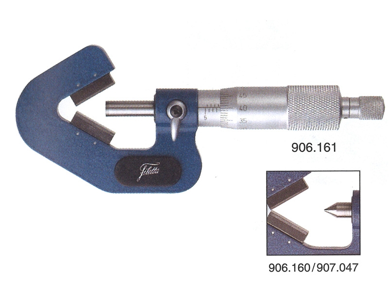 V-Anvil mikrometer 5-20mm 60ø