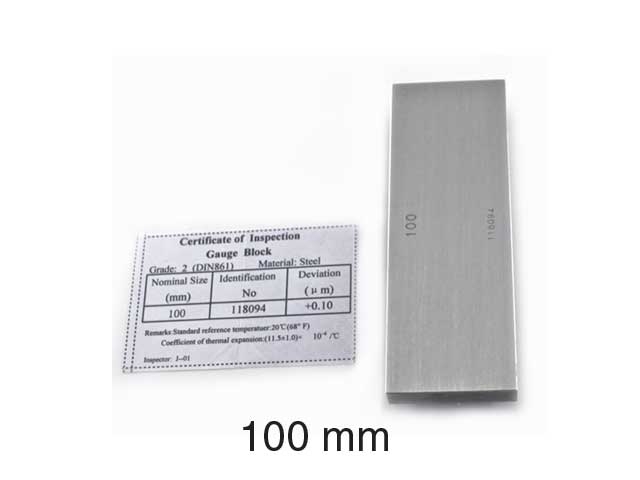 100 mm ISO 3650/0 St Gauge Bl