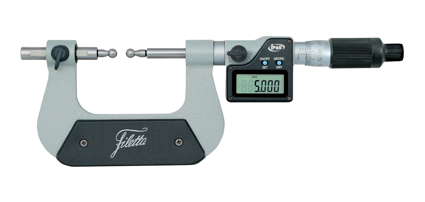 Digital mikrometer för kuggar 0-25 mm