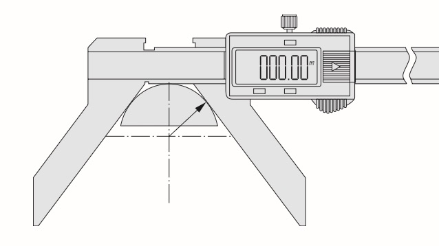 Digitalt skjutmått 150 mm