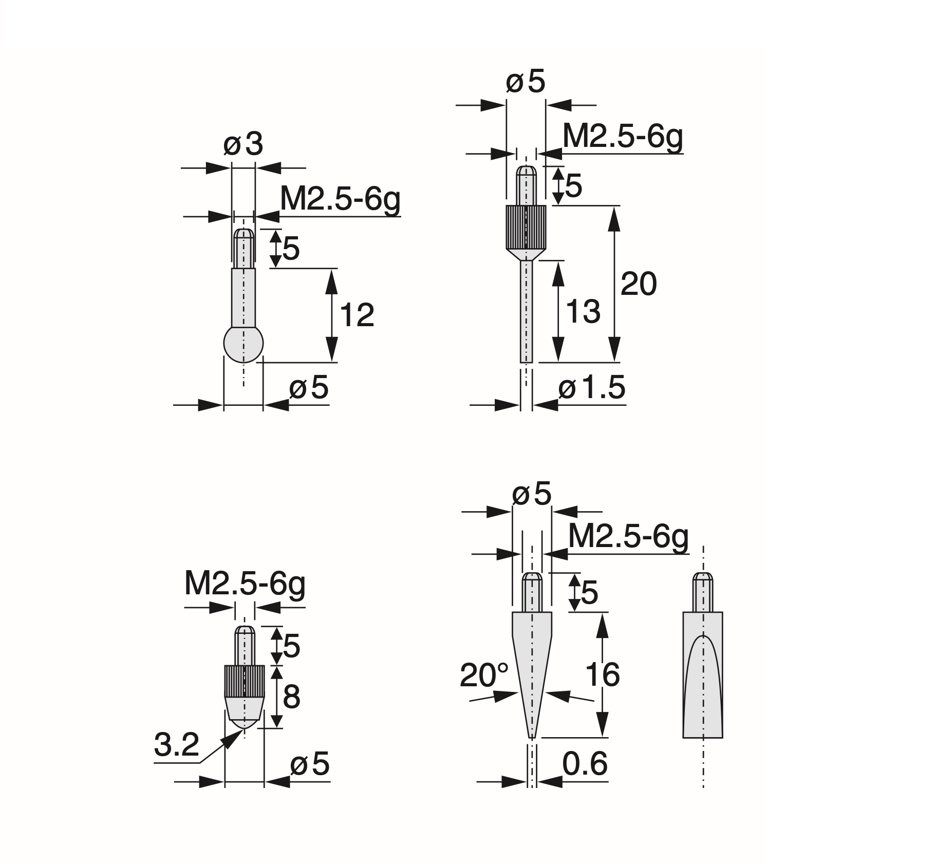 Mätbas djupskjutmått 500 mm