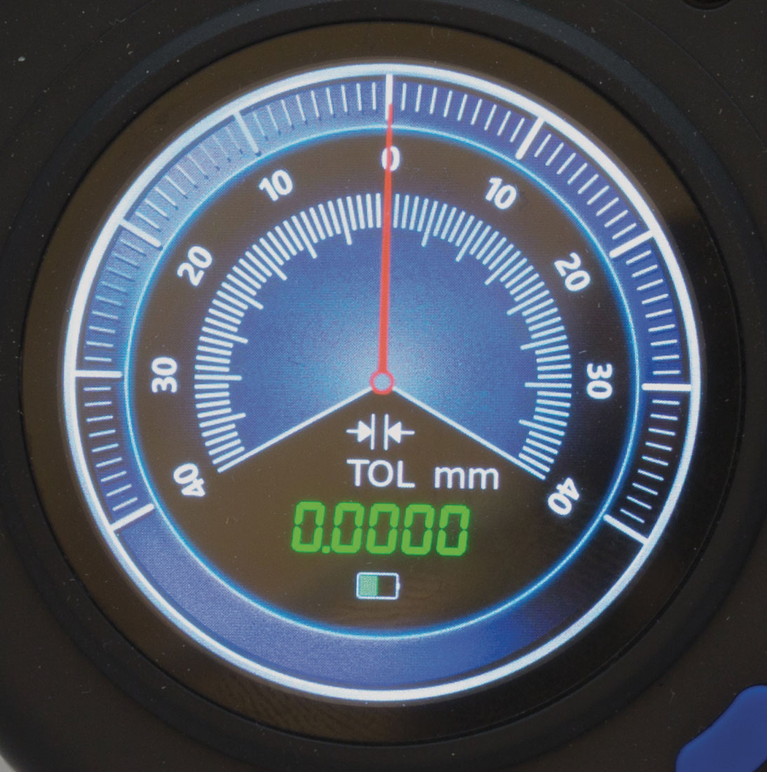 Tolerans-mikrometer med digital mätklocka 50-75 mm